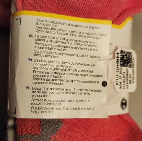 NWT Under Armour HeatGear multi-color,6pk No-show Training socks (Med) - Picture 5 of 7